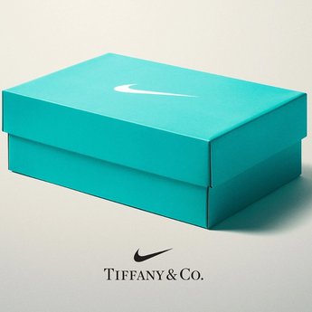 Tiffany & Co. x Nike Collaboration social post